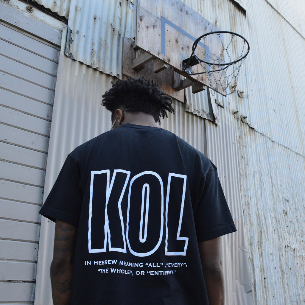 Hebrew Tee (Black)